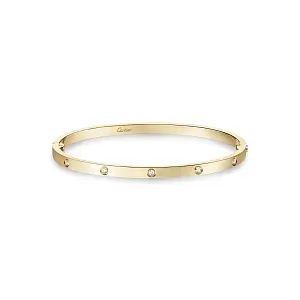 Cartier Браслет Love small model, 10 diamonds Men - фото 1
