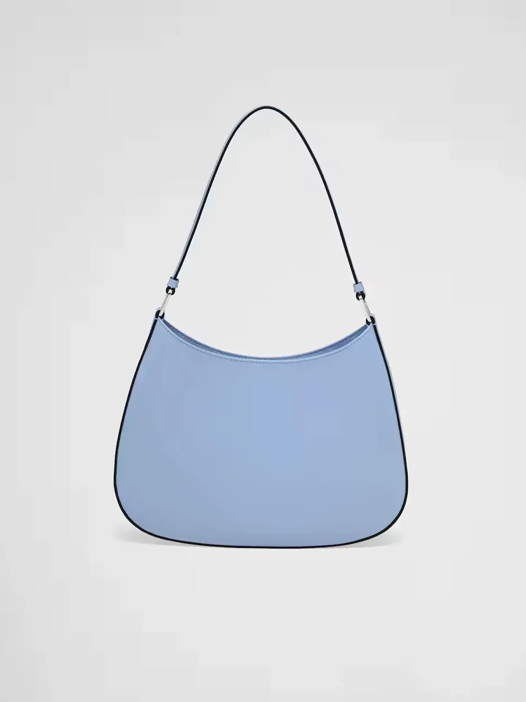 Prada Сумка Cleo из лакированной кожи Celeste - фото 4