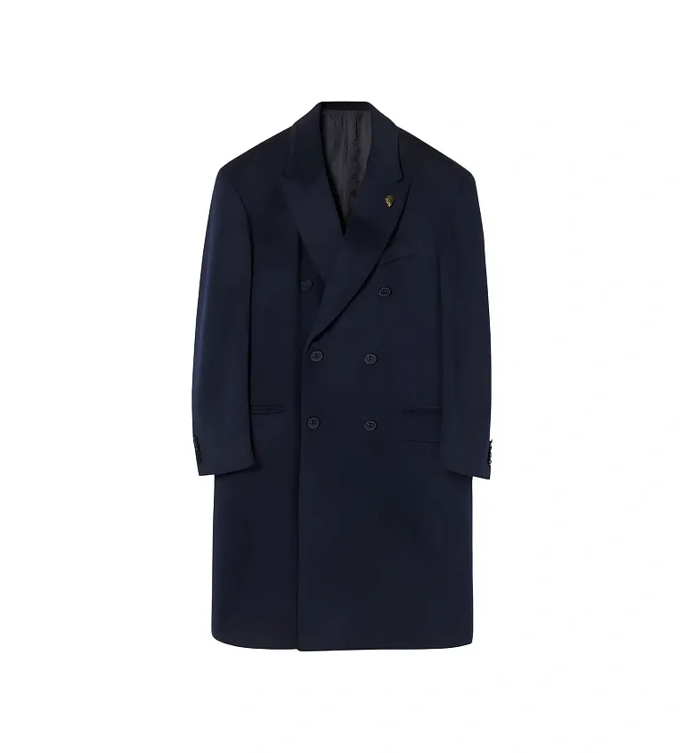 Пальто La Famiglia Gucci Dark Blue - фото 1