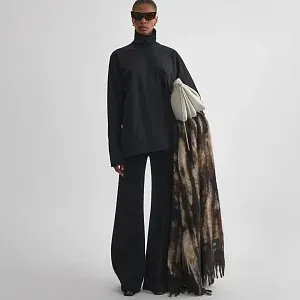 Phoebe Philo Структурированные расклешенные брюки - фото 2