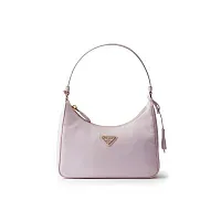 Prada Mини-сумка из Re-Nylon и сафьяновой кожи Re-Edition 2005 Alabaster - фото 1