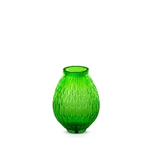 Lalique Ваза для цветов маленькая с перьями - фото 1