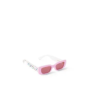 Louis Vuitton Солнцезащитные очки Multigram Cat Eye TM x Rose White - фото 4