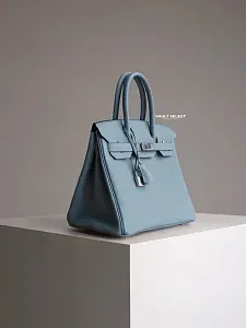 Hermès Сумка Birkin 30 Gris Pantin Togo Palladium Hardware - фото 4