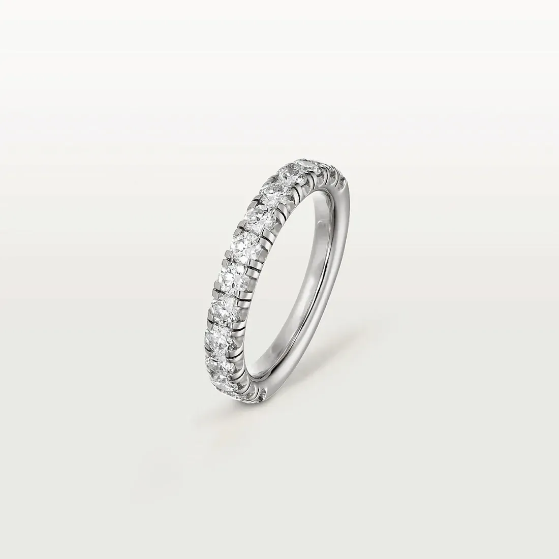 Cartier Обручальное кольцо с бриллиантовым паве Etincelle de 3,5 мм Platinum - фото 2