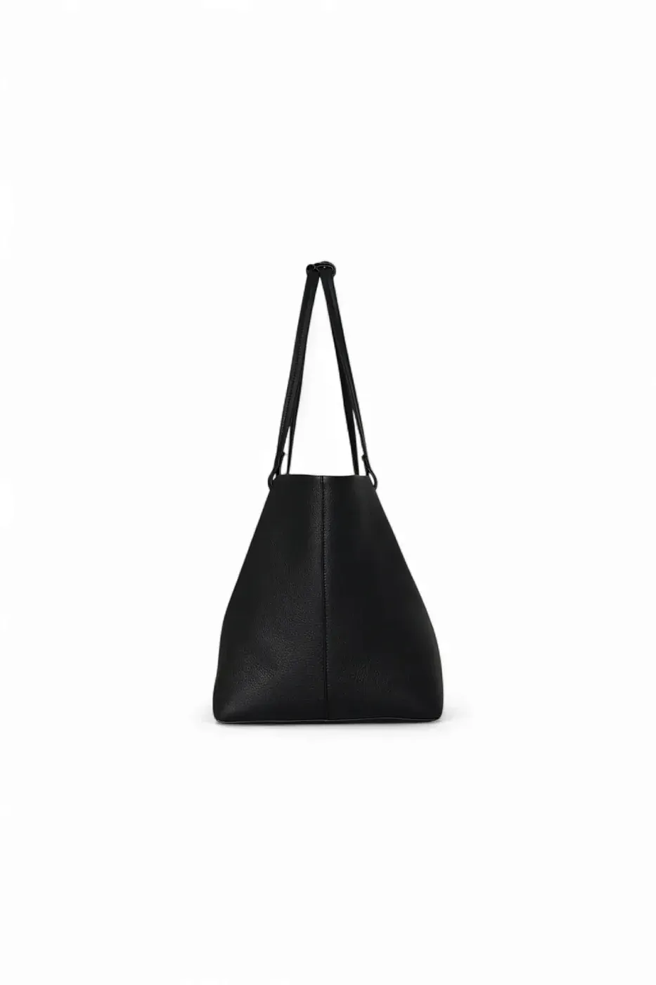 The Row Сумка Park Tote Three Black из кожи Black - фото 4