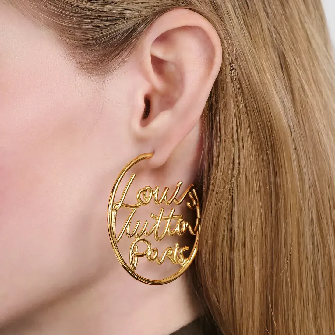 Louis Vuitton Серьги Script - фото 2