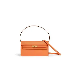 Hermès Мини-сумка Kelly To Go Orange Epsom Gold Hardware - фото 1