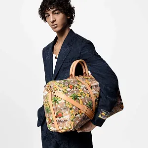Louis Vuitton Сумка Keepall 50 с плечевым ремнем - фото 2