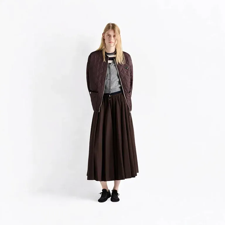 Легкая стеганая куртка Re-Nylon Prada - фото 2