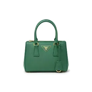 Prada Мини-сумка Galleria из сафьяновой кожи Mango - фото 1
