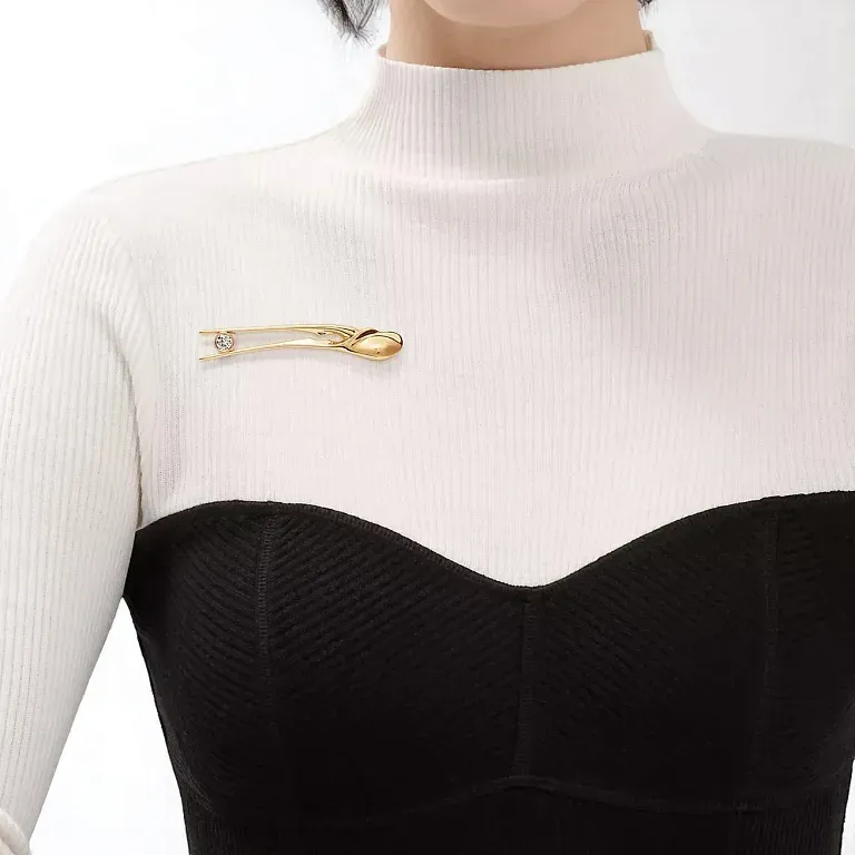 Брошь Tiffany Elsa Peretti Scorpion Brooch in Yellow Gold - фото 2