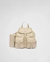 Prada Средний рюкзак Re-Nylon Desert Beige - фото 1
