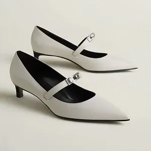 Hermès Туфли Kiara 40 Gris Clair - фото 1
