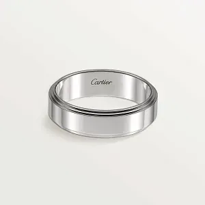 Cartier Обручальное кольцо D Amour 6 мм Platinum - фото 1