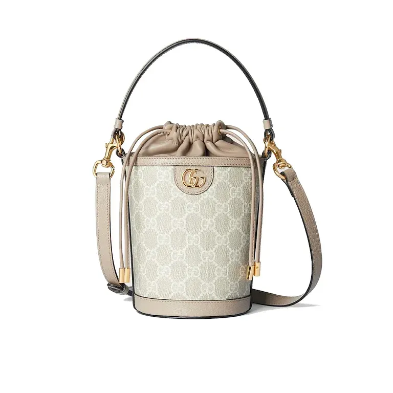 Мини-сумка Ophidia Gucci Beige / White - фото 1