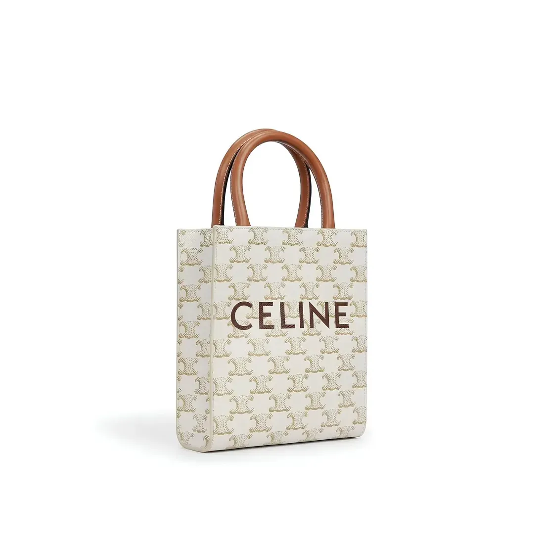 Celine Сумка Mini Vertical Cabas White - фото 2