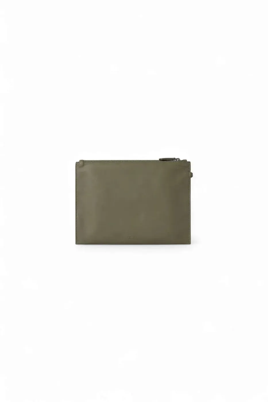 The Row Клатч Wristlet Pouch Black из кожи Sage - фото 2