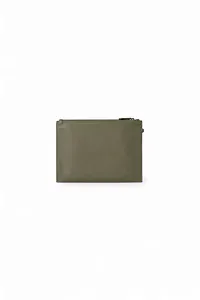 The Row Клатч Wristlet Pouch Black из кожи Sage - фото 2