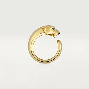 Cartier Кольцо средняя модель Panthere de Yellow Gold - фото 3