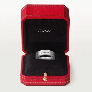 Cartier Обручальное кольцо C de Men 5 мм Platinum - фото 4