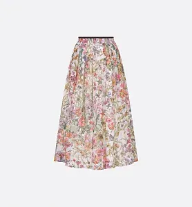 Dior Плиссированная юбка-миди - фото 1