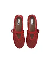 Alaïa Балетки с сеткой Red - фото 1