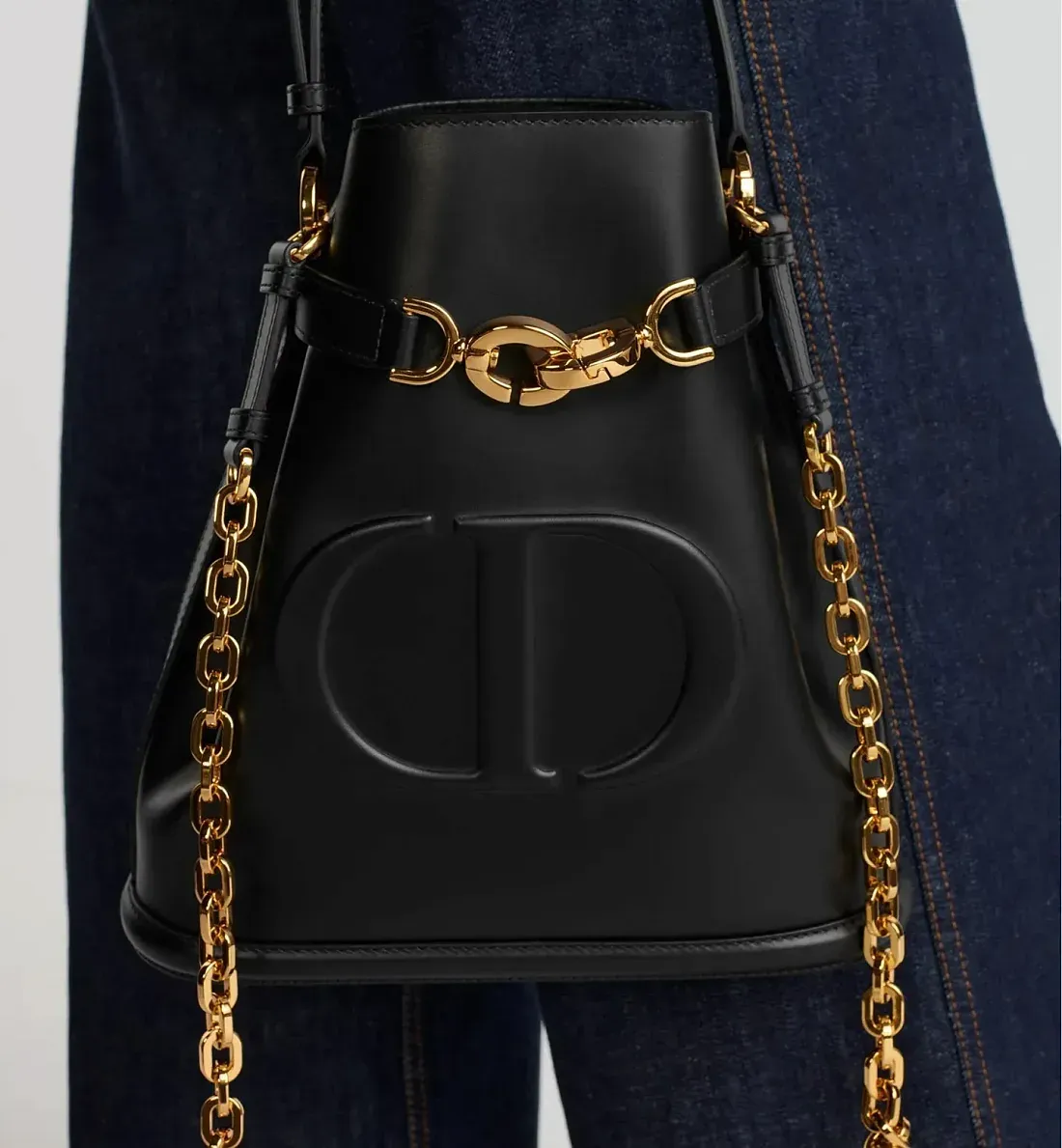 Dior Сумка C'est среднего формата Black - фото 3