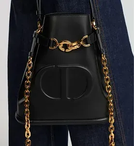Dior Сумка C'est среднего формата Black - фото 3