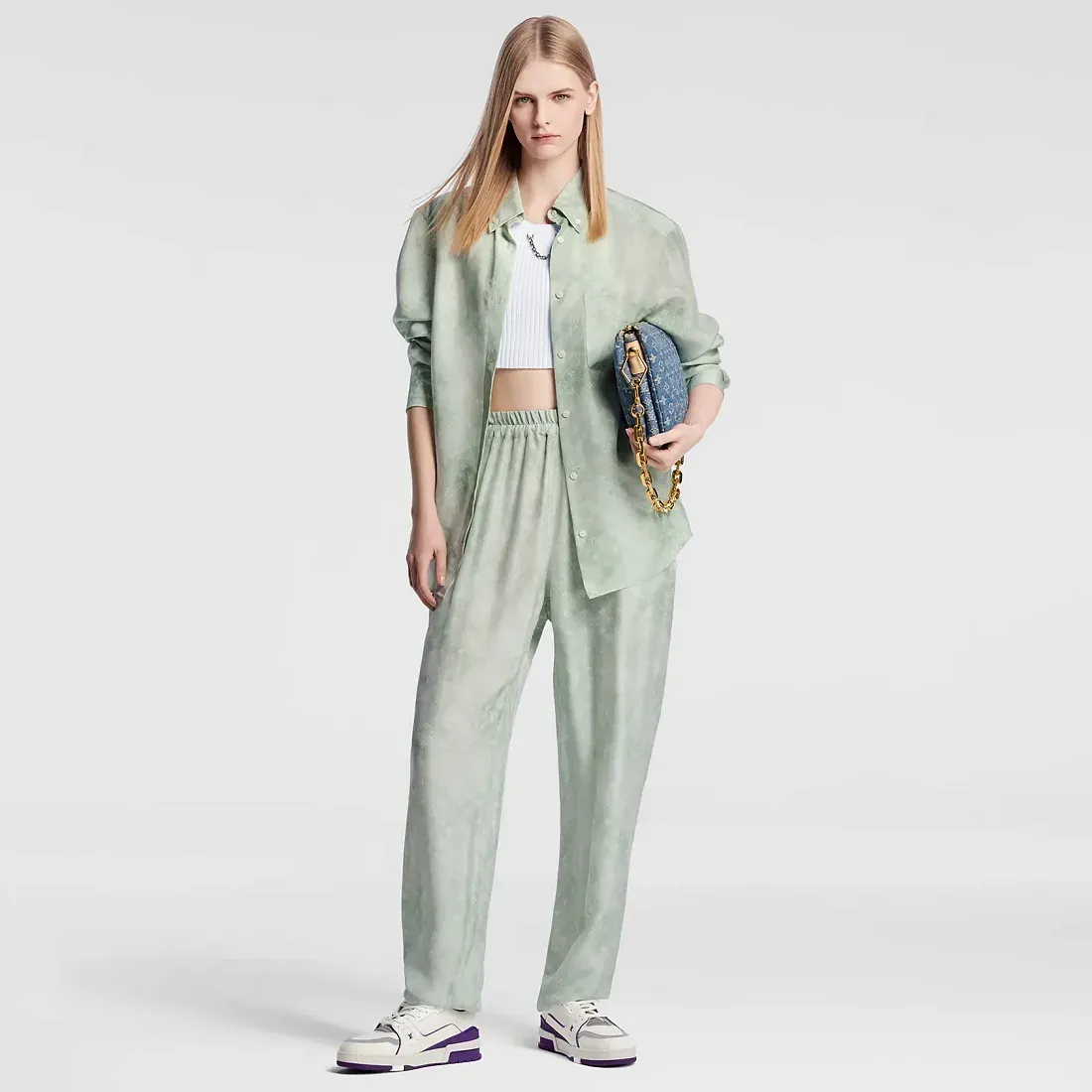 Louis Vuitton Кроссовки LV Trainer Purple - фото 2