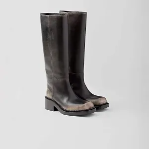 Prada Кожаные сапоги - фото 1