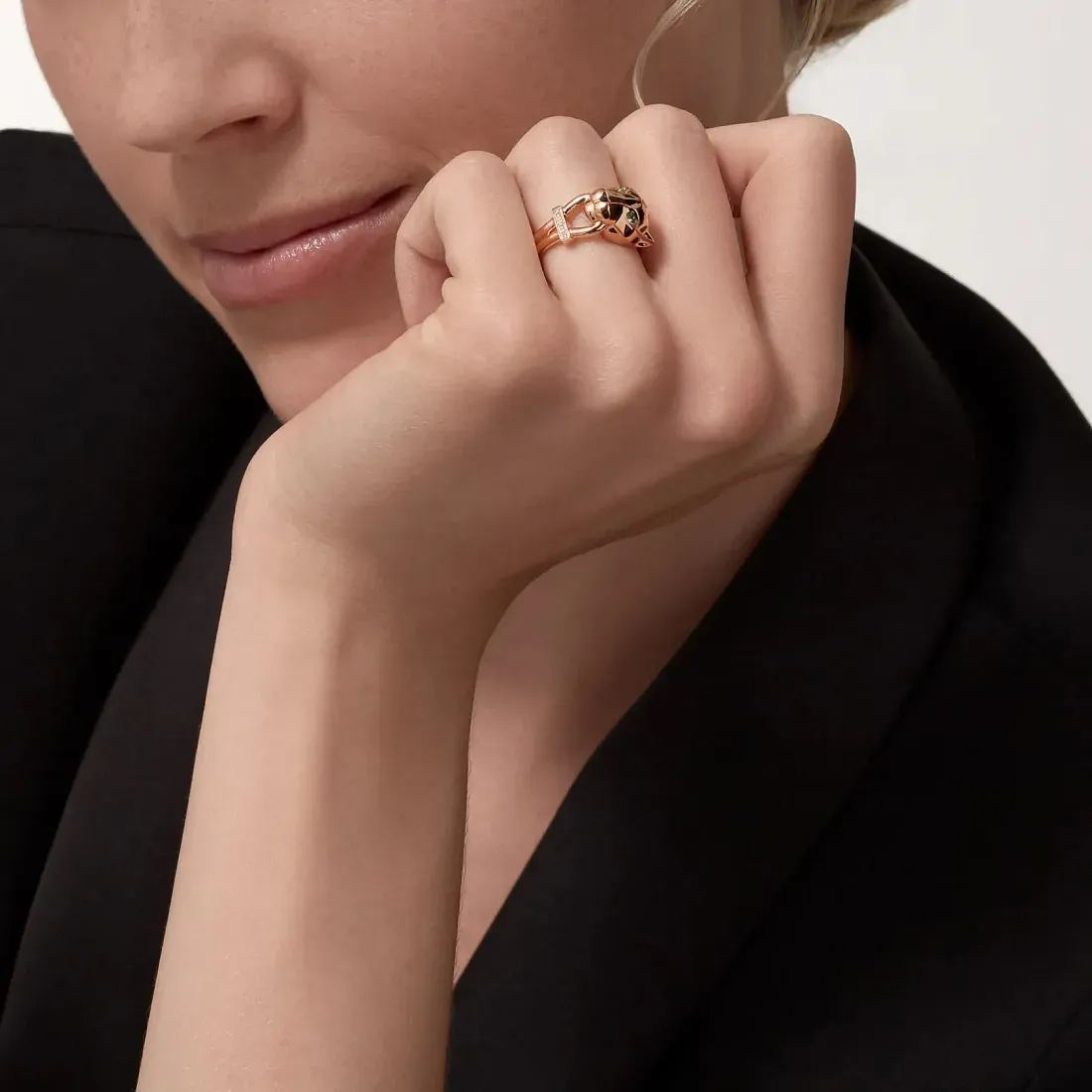 Cartier Кольцо с бриллиантами Panthere de Pink Gold - фото 2