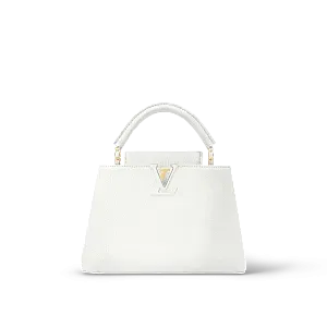 Louis Vuitton Сумка Capucines BB Snow - фото 1