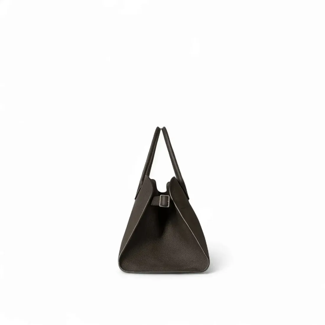 The Row Сумка Soft Margaux 15 Mid Grey из кожи - фото 3