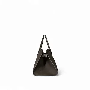 The Row Сумка Soft Margaux 15 Mid Grey из кожи - фото 3
