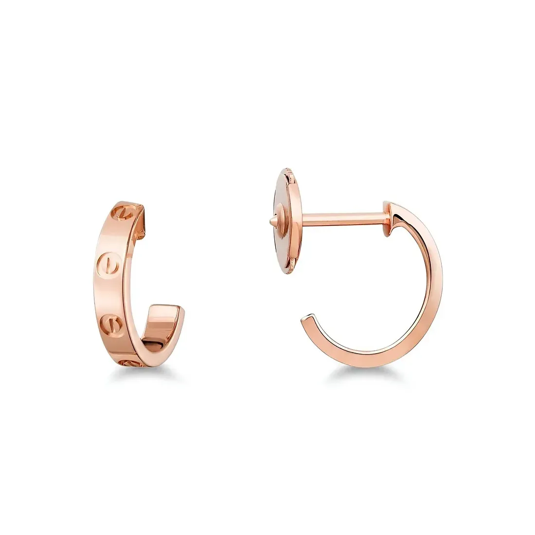Cartier Серьги Love hoop earrings, small model - фото 3