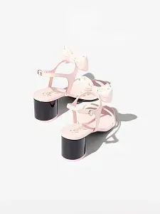 Chanel Кожаные сандалии Light Pink - фото 2