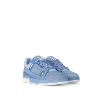 Louis Vuitton Кроссовки LV Trainer Blue - фото 1