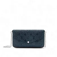 Louis Vuitton Клатч Felicie Shimmery Ink - фото 1