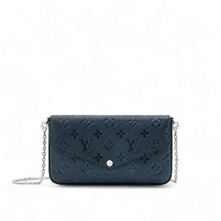 Клатч Felicie Louis Vuitton Shimmery Ink - фото 1