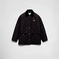 Prada Легкая куртка из Re-Nylon Black - фото 1