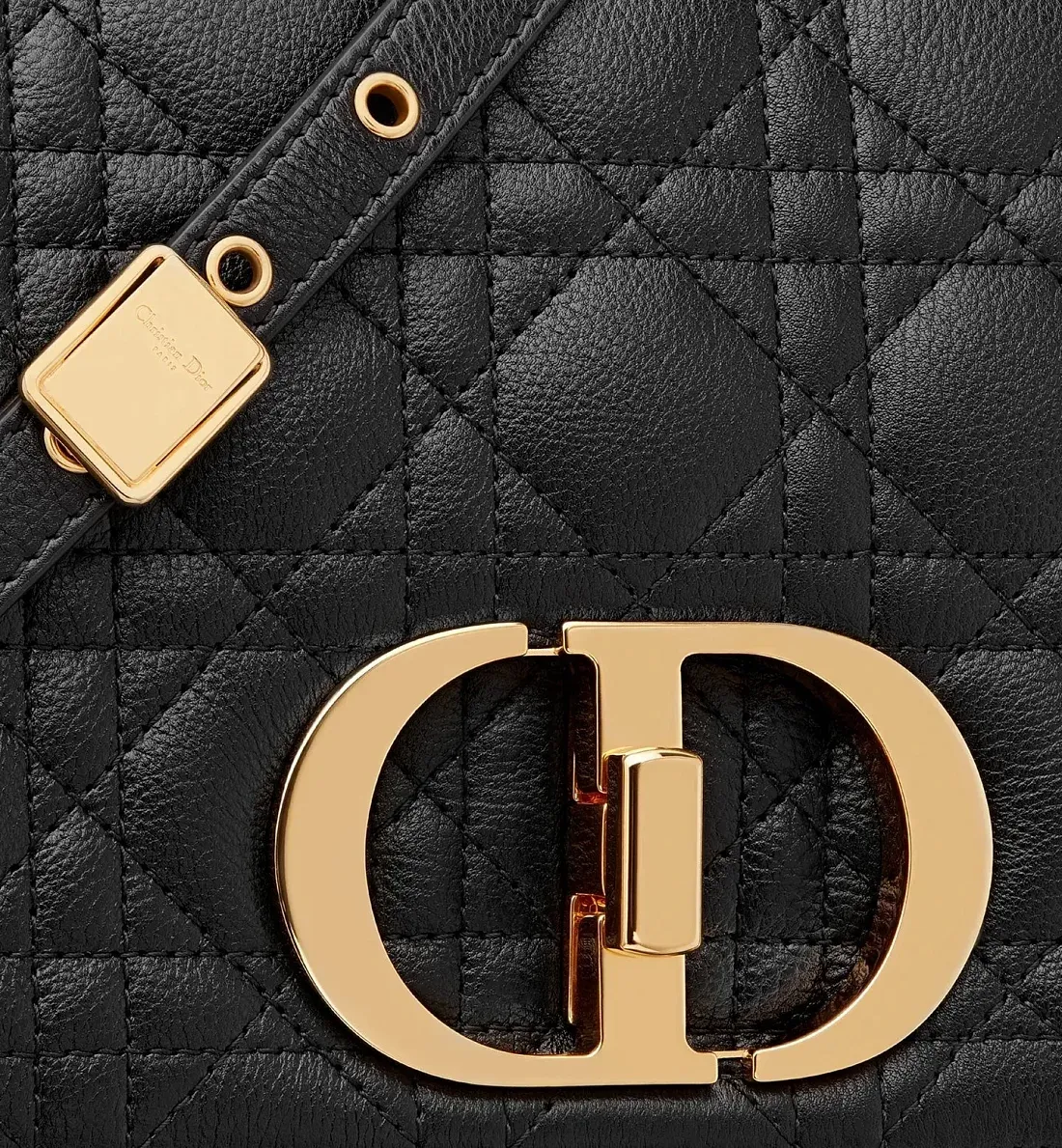 Dior Сумка Caro среднего формата Black - фото 8