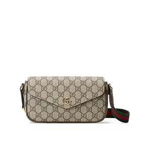 Gucci Мини-сумка Ophidia Beige / Ebony - фото 1