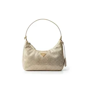 Prada Мини-сумка Re-Edition 2005 Sand Beige - фото 1