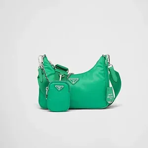 Prada Сумка Re-Edition 2005 из Re-Nylon Mint Green - фото 1