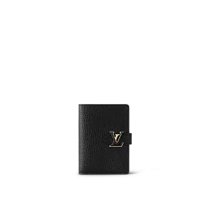Louis Vuitton Кошелек LV Vertical Compact Black - фото 1