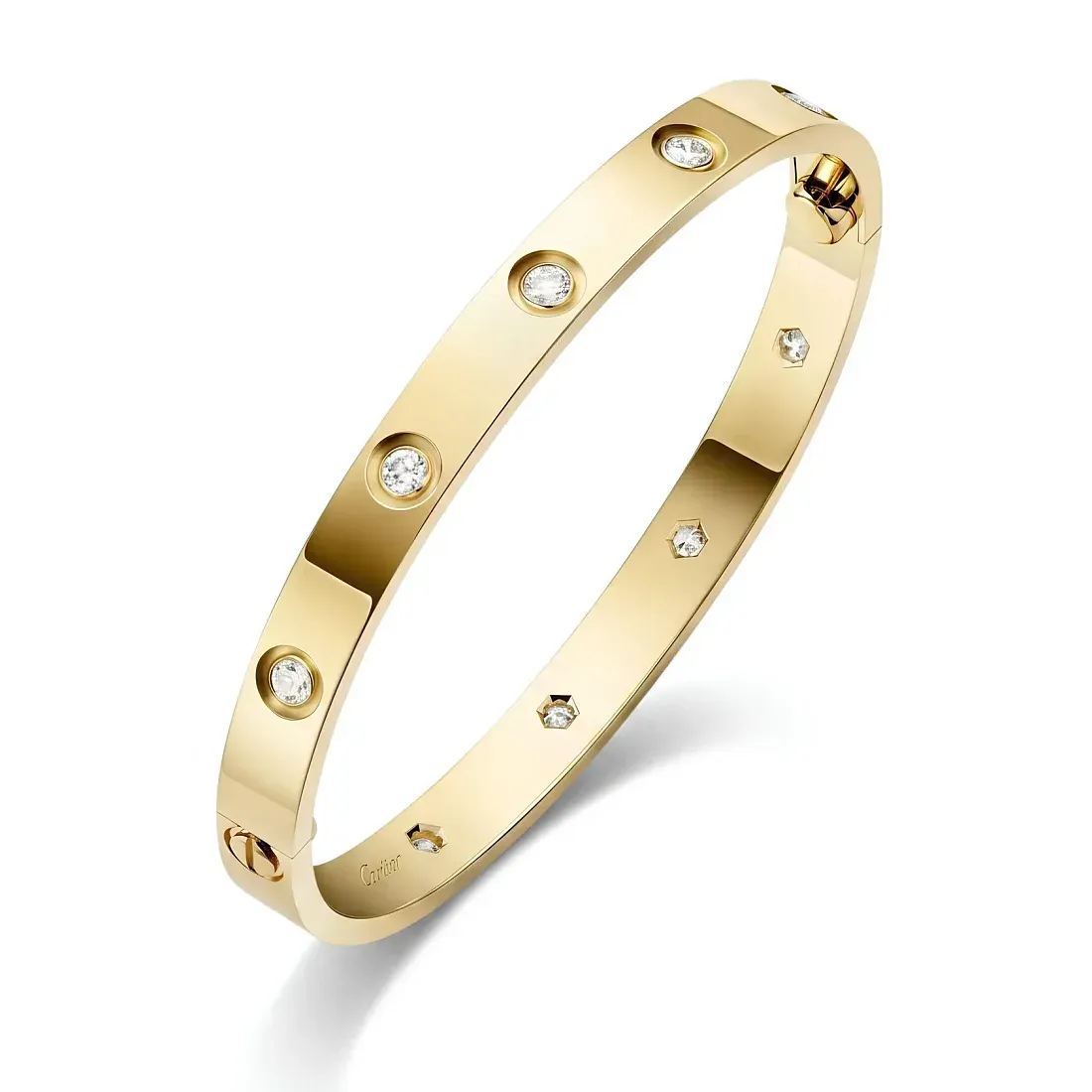 Cartier Браслет Love classic model, 10 diamonds Men - фото 4