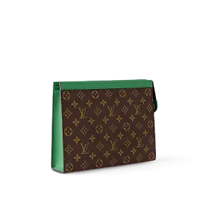 Louis Vuitton Клатч Pochette Voyage MM Green - фото 2
