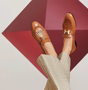 Hermès Лоферы Royal Natural - фото 2