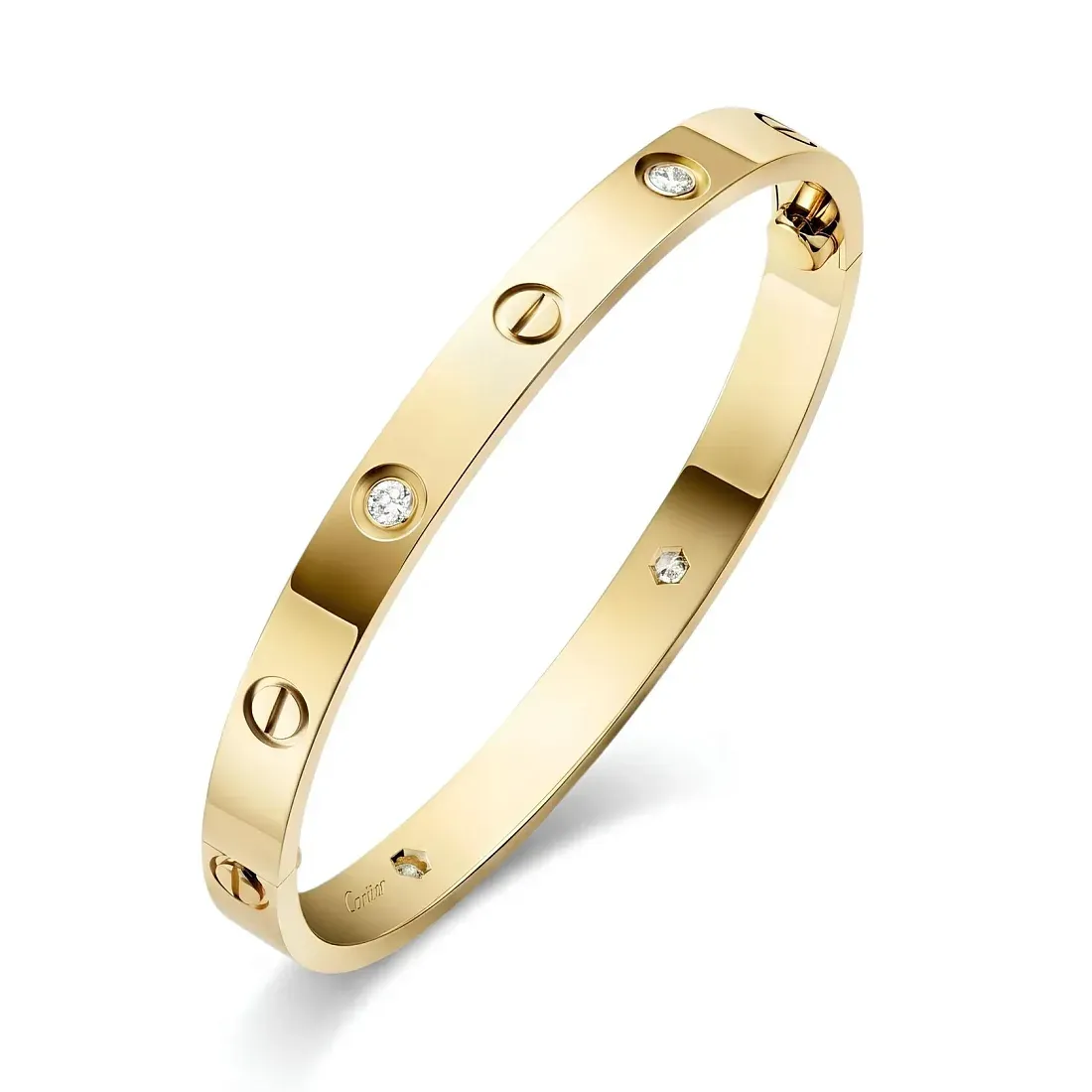 Cartier Браслет Love classic model, 4 diamonds Men - фото 4
